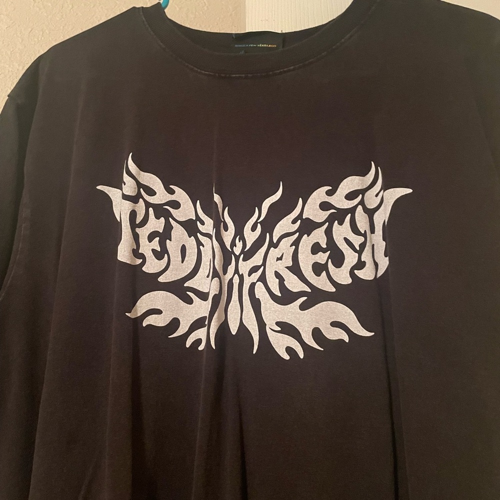 Teddy Fresh Black Graphic Tee— NWT